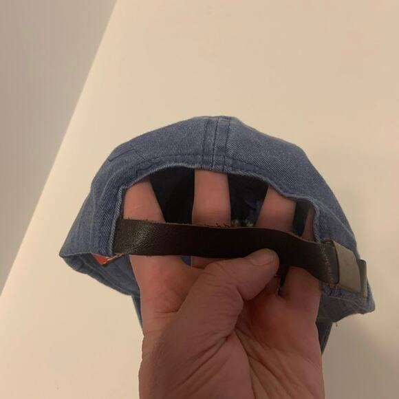 Maine yacht center sailing lighthouse souvenir leather strap adjustable hat cap! - Picture 5 of 5